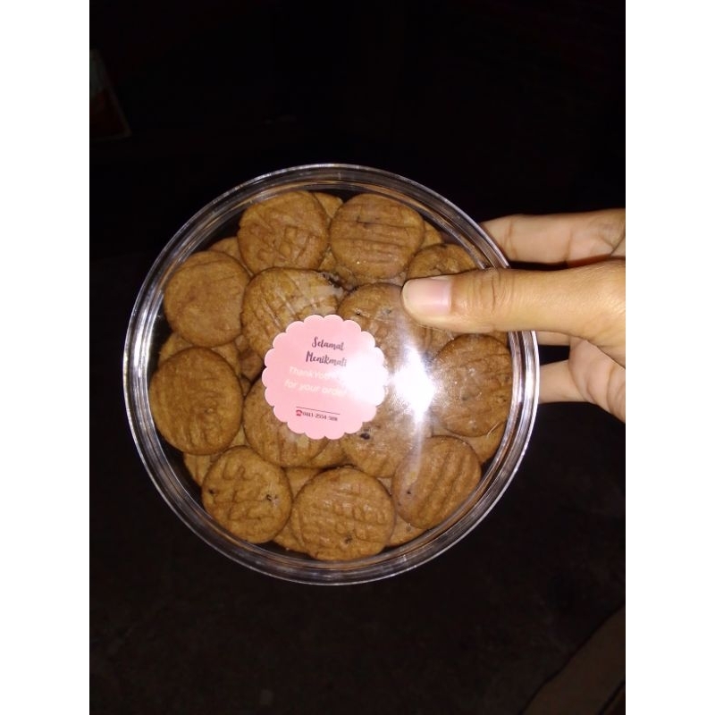 

KUE KERING COOKIES COKLAT berat 500g home made