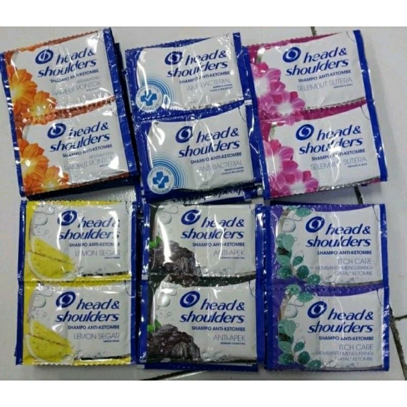 Head & shoulders Shampoo sachet renceng