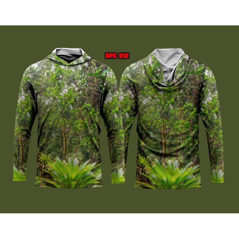 Baju Camo Hunting | Motif Natural | Baju Berburu kamuflase