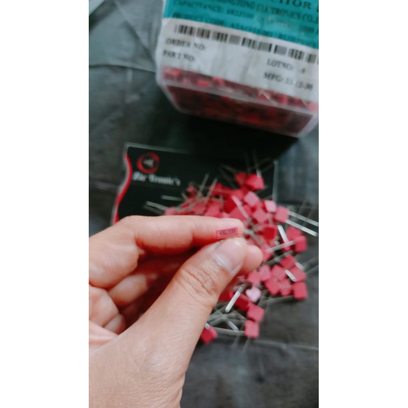 10pcs Kapasitor 682 6n8 100v mkm mkp capacitor