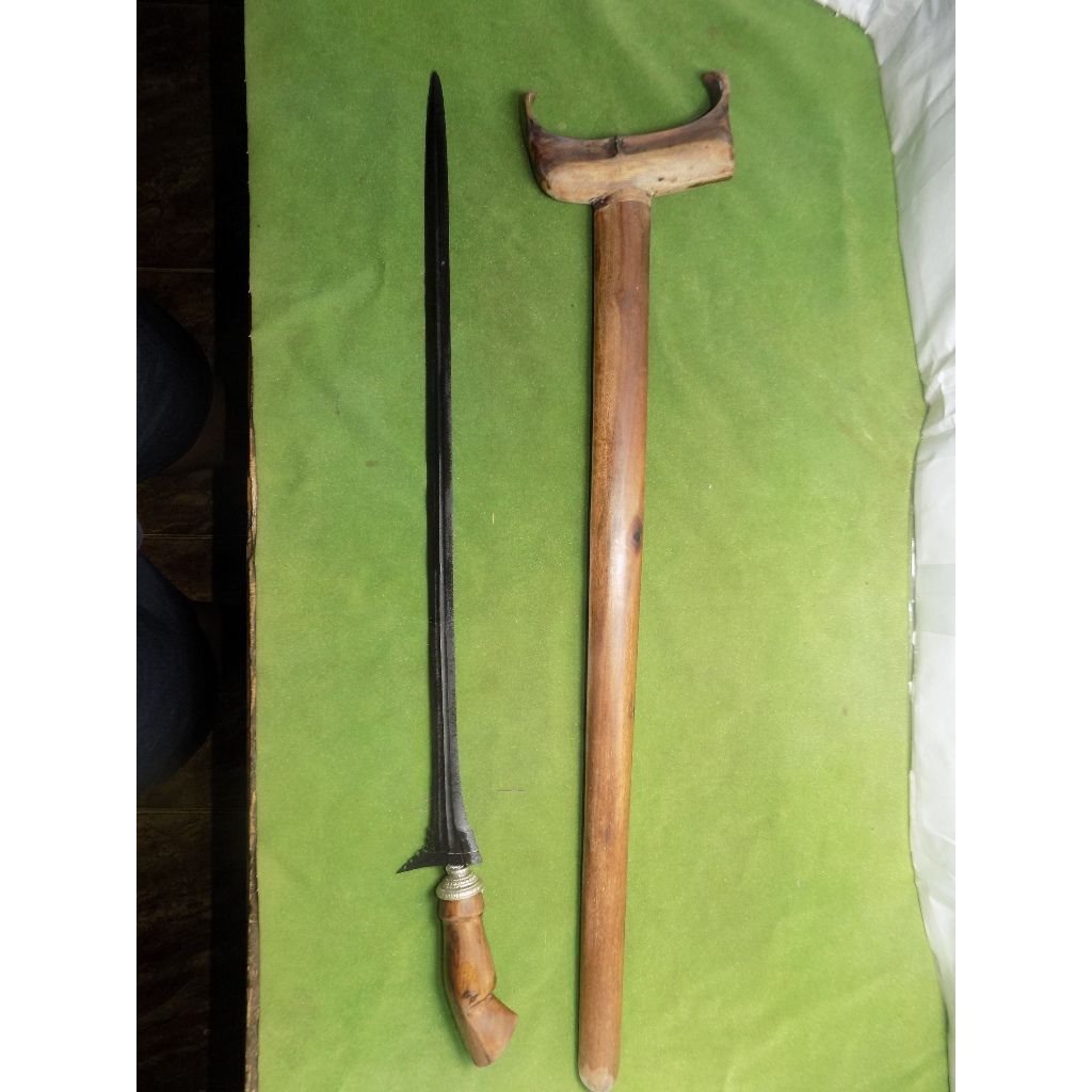 keris bangkinang tua abad 18 pamor merambut singkir