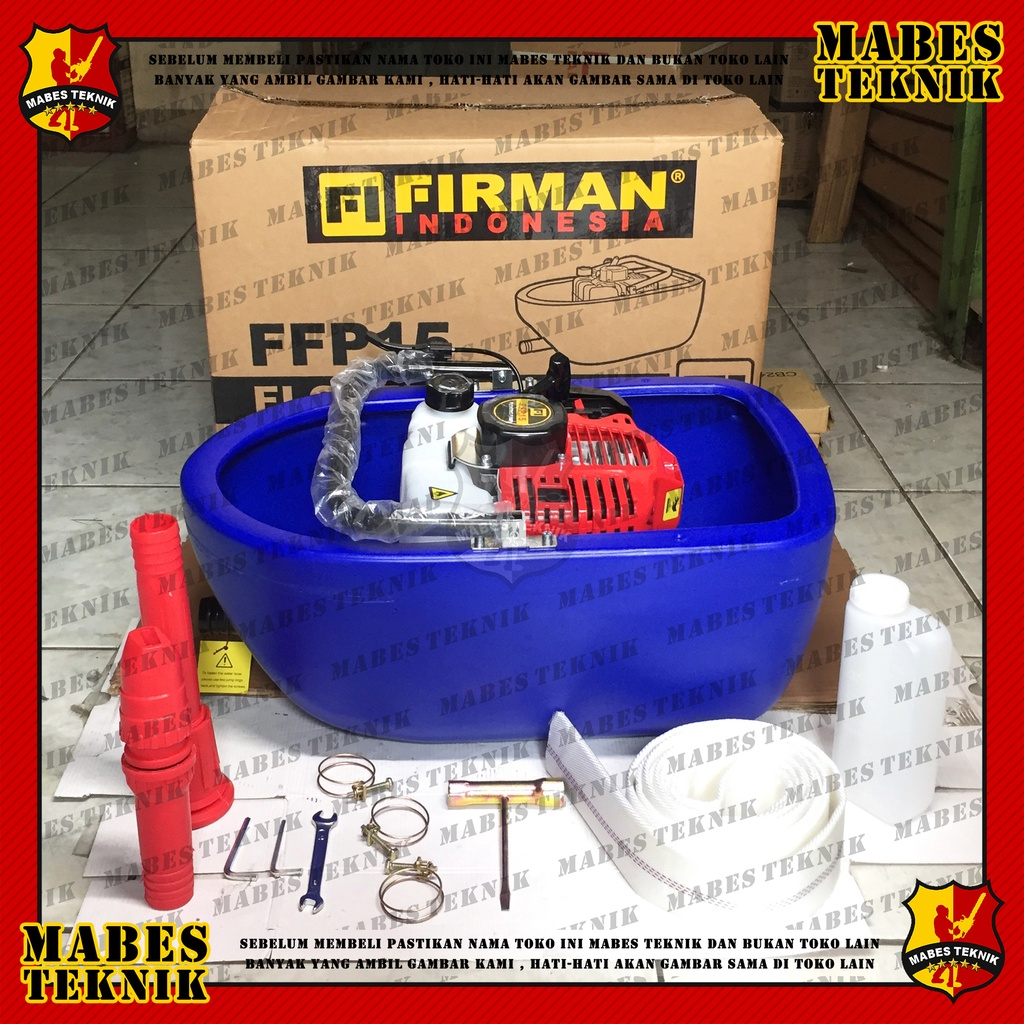 FIRMAN FFP15 / FFP 15 - POMPA AIR APUNG - IRIGASI SAWAH MODEL KAPAL