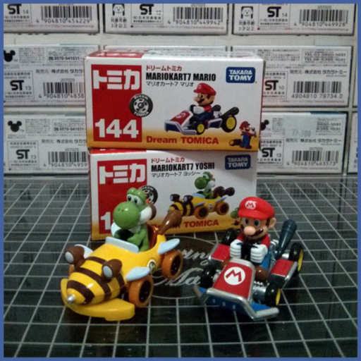 Unik Tomica Dream Set Mario Kart 7 Mario Bros Yoshi Diskon