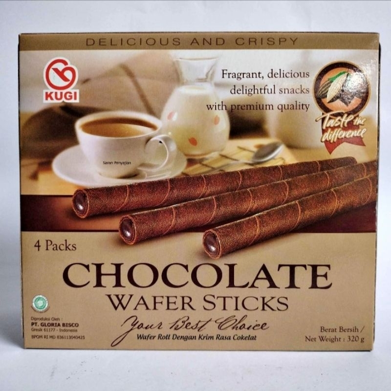 

KUGI WAFER STICK 320 gr karton