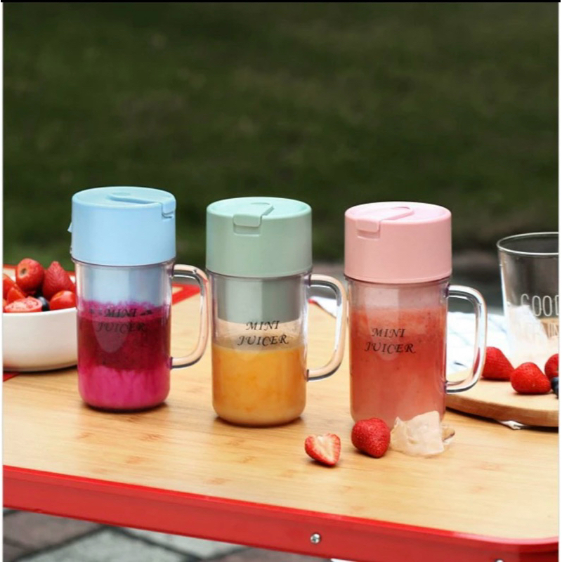 Blender Portable Juicer Mini / Blender Portable 6 Mata Pisau / Juicer Blender Mini