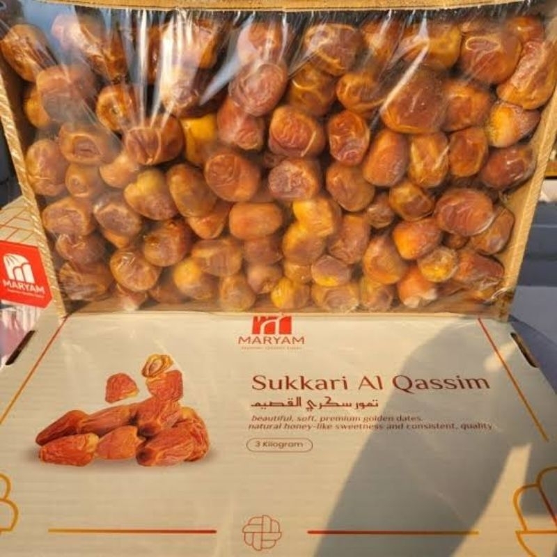 

Kurma Sukkari Maryam Premium isi 3kg