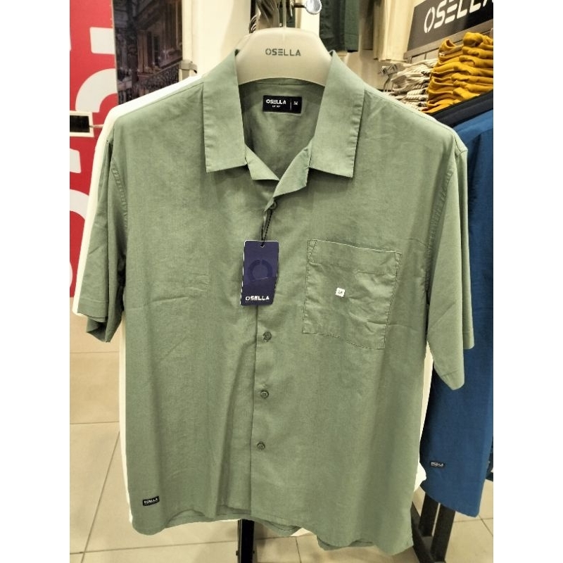 Osella Kemeja Pria Dewasa Laki laki Lengan Pendek New Original