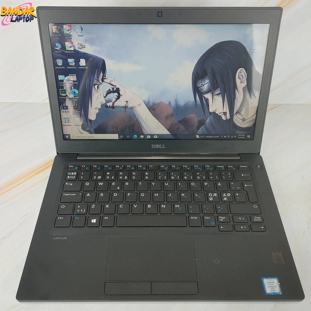 Laptop Dell Latitude 7240 / 7250 / 7270 / 7280 / 7290 Core i5/i7 - Layar 12,5 Inch