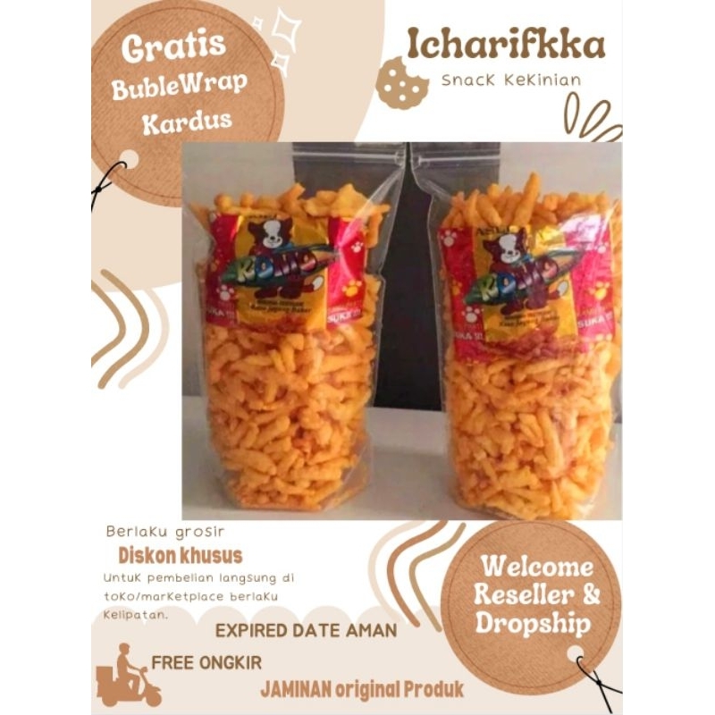 

Ready stok ZEKY & KOMO SNACK, siap kirim expired aman. dijamin ori