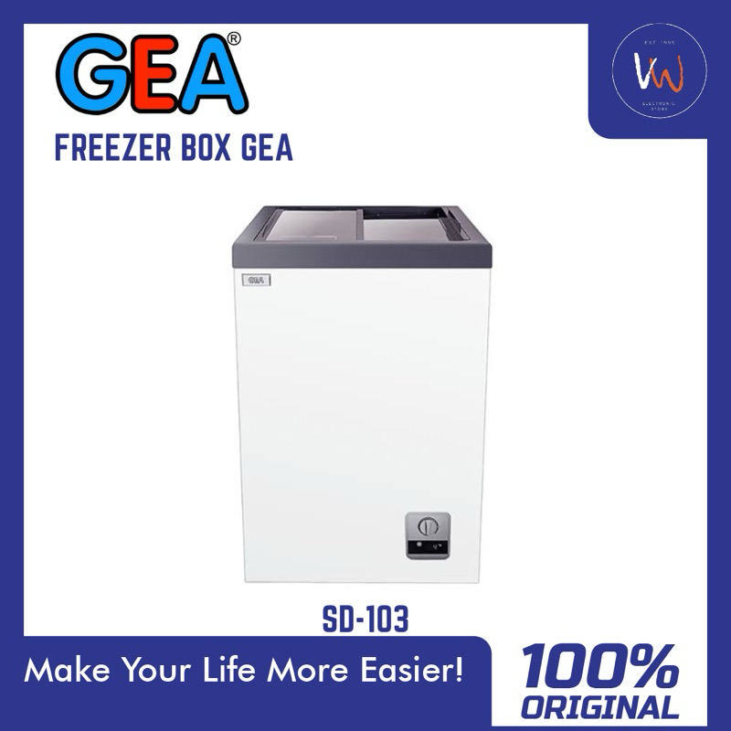 Freezer Box Gea SD-103 / Freezer Pembeku Daging / Frozen Food