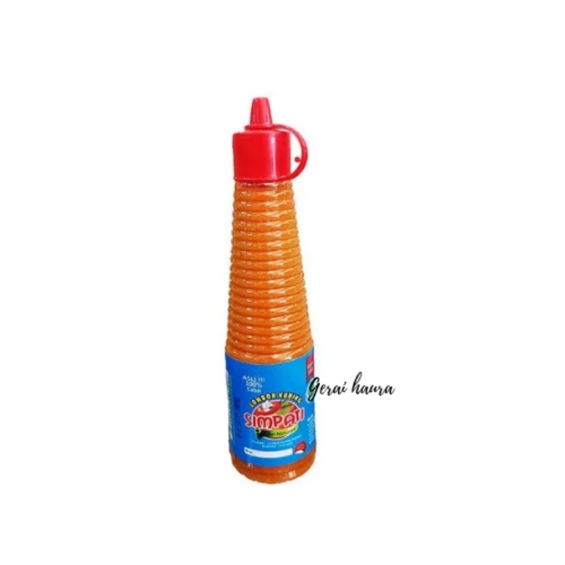 

Lombok kuning simpati 140 ml / Lombok sambal kuning khas makassar