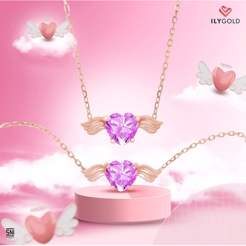 Ily Gold Kalung Blush Collection-9k