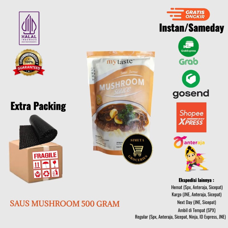 

My Taste Mushroom / Saus Jamur 500gram