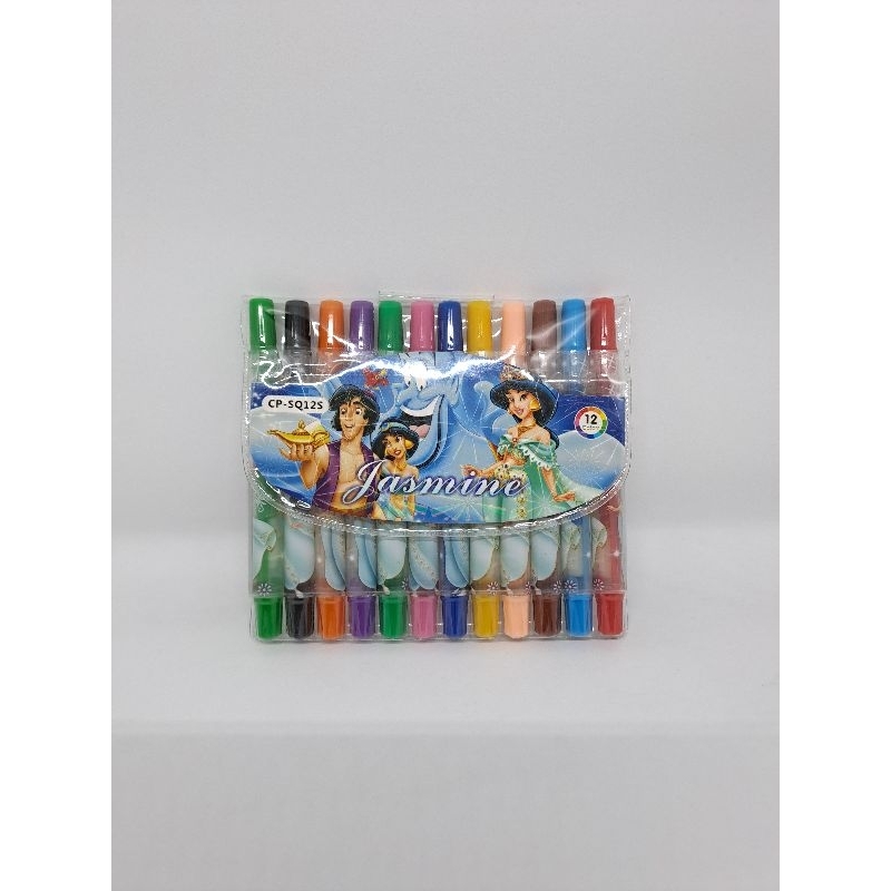 

CRAYON PUTAR PENDEK (1set/12pcs) 12 warna panjang 11cm