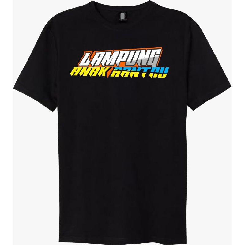 kaos distro lampung anak rantau / kaos lampung sablon digital prin dtf