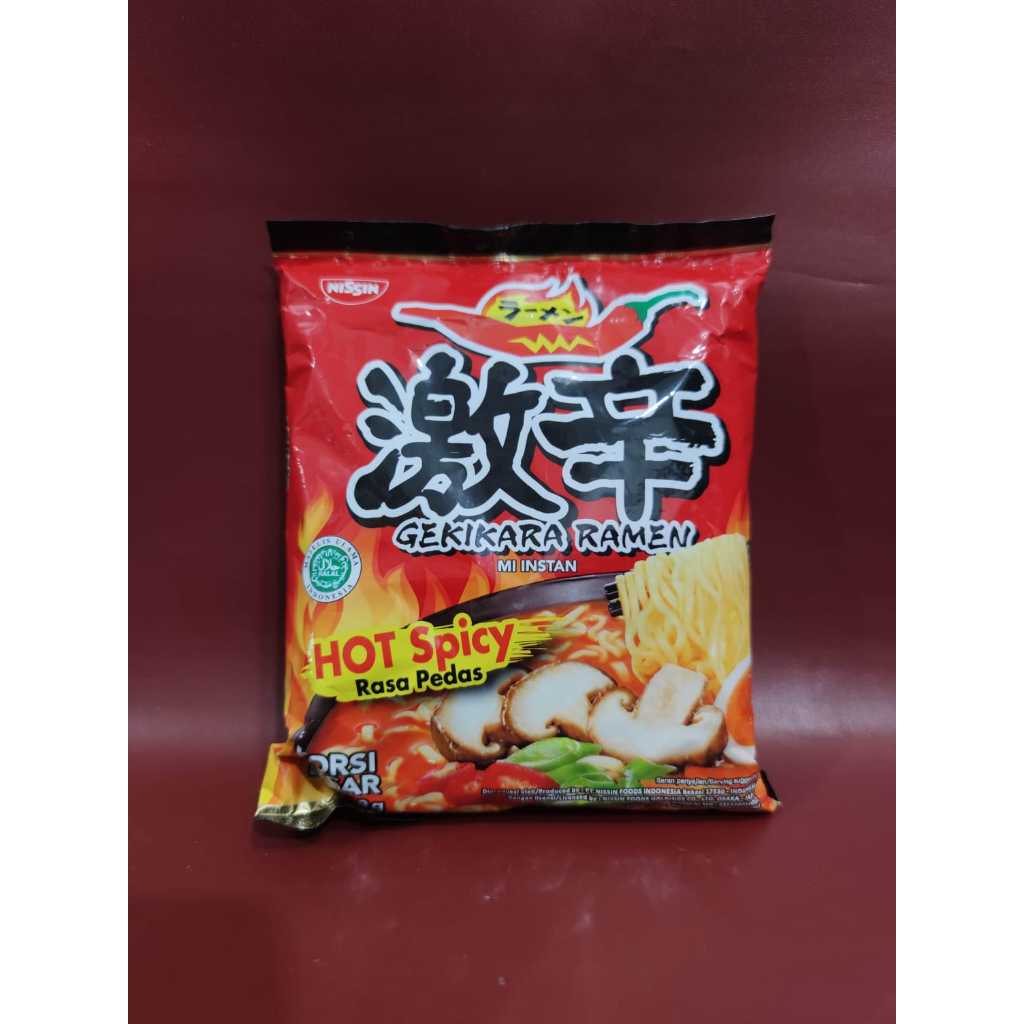 

Nissin - Gekikara Ramen Hot Spicy 109gr - Mie Instant Korea