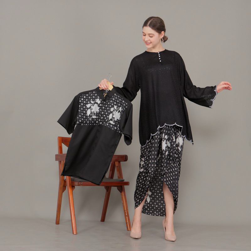 FRASYA BUTIK | Couple Kebaya Kurung Malaysia Batik Viscose