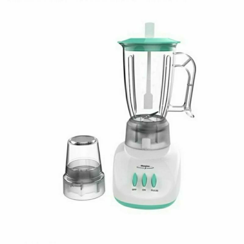 Maspion EX-1211 Blender Gelas Plastik 1L Pelumat + Dry Mill