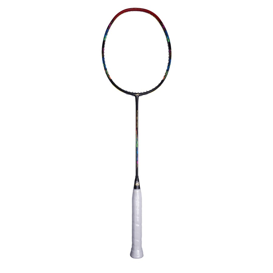 Hundred Badminton Racket Flutter 7 ATTK Black/Red HBRX-2U018-2