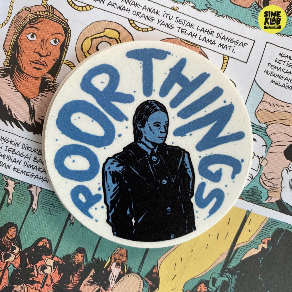 

sineklab - Sticker film POOR THINGS - Edisi Sticker Film / Movie / Cinema / Series / Sticker Laptop