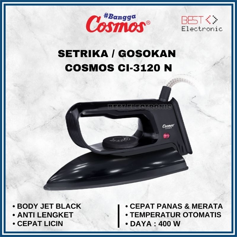 COSMOS SETRIKA ANTI LENGKET CI-3120 N / CI 3120 N / CI3120 N