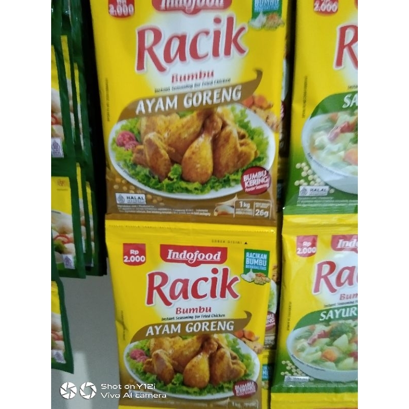 

racik ayam goreng dan sayur sop 1 renteng