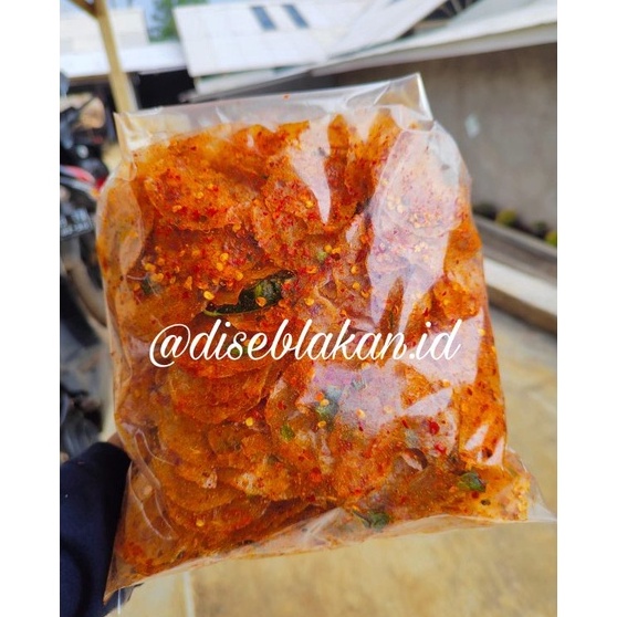 

Laris KRIPCA kripik kaca pedas daun jeruk 5gram Z42
