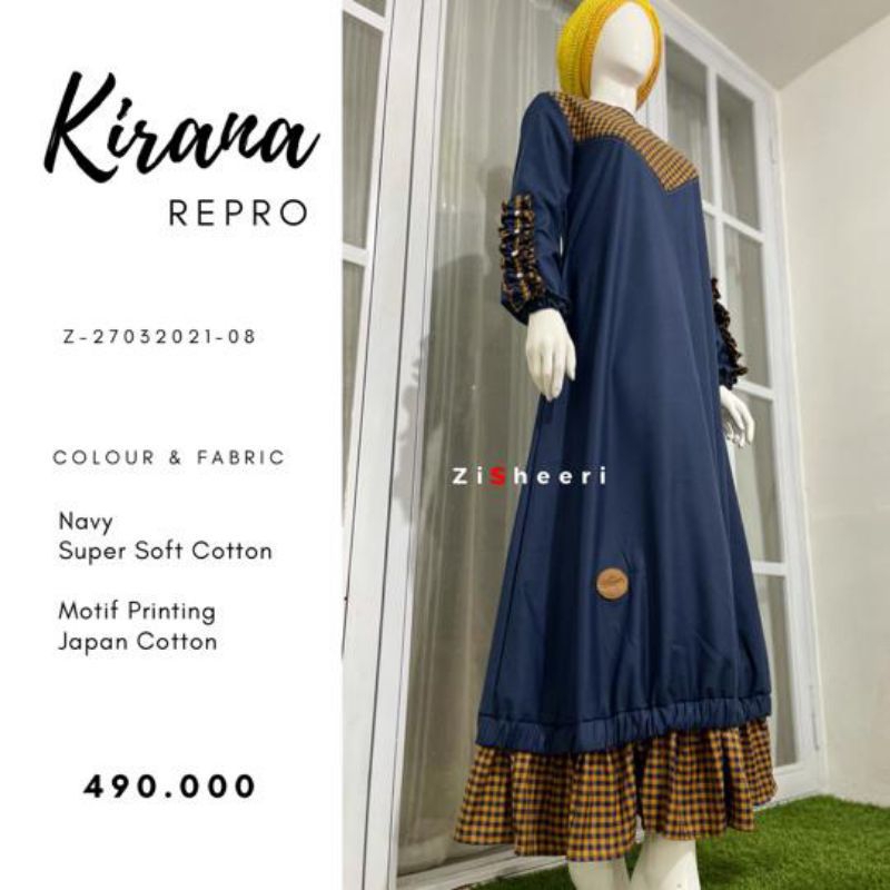 Gamis Kirana By Zisheeri