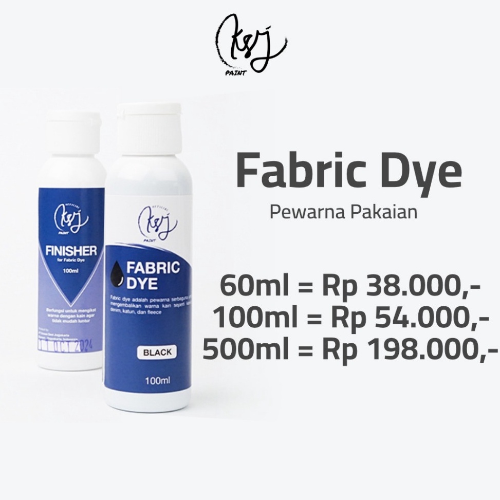 Cepaat wantex Pewarna kain jeans jaket dan hoodie premium  merek KSJ