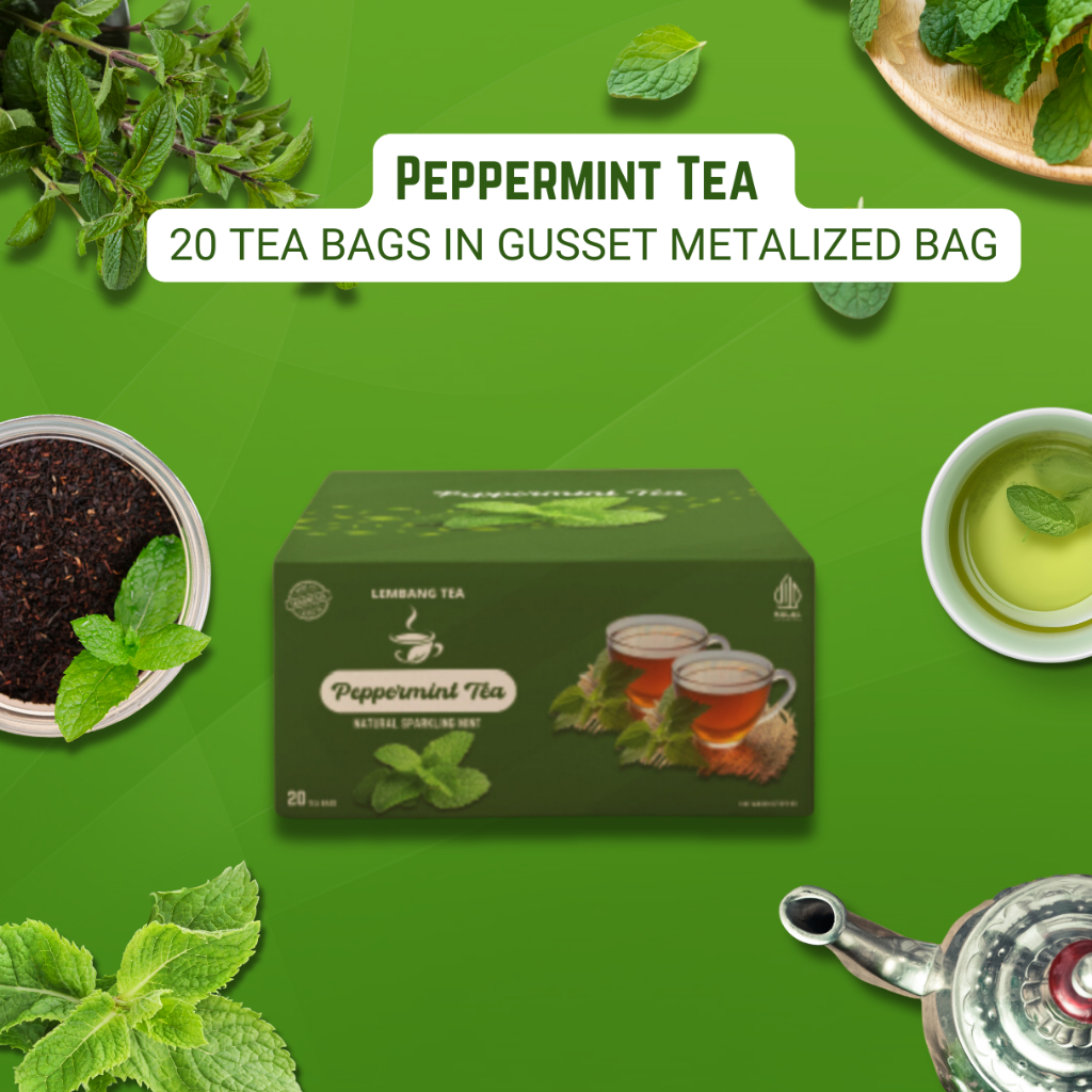 

LEMBANG TEA - Teh Peppermint Kemasan Tanpa Amplop