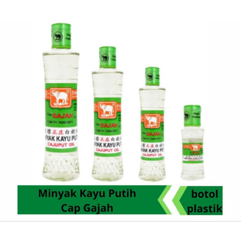 Minyak Kayu Putih Cap Gajah botol plastik