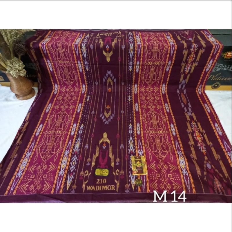 SARUNG TENUN WADIMOR MASTER QUALITY SAE JIB || MOTIF BHS SAE JIB Polos Bunga