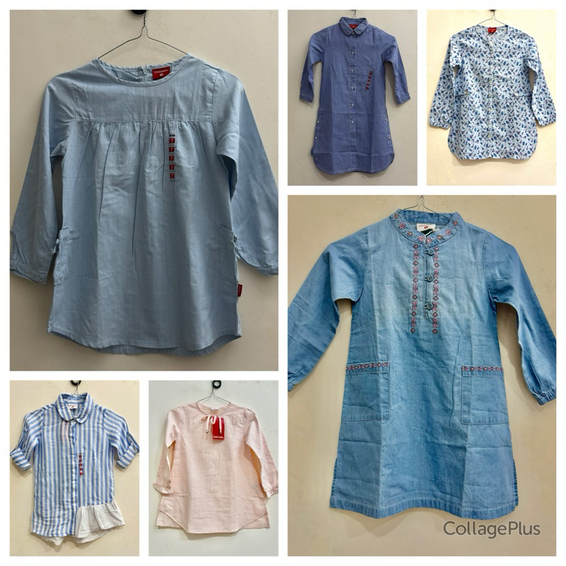 Cool girl : blouse / tunik anak perempuan original branded