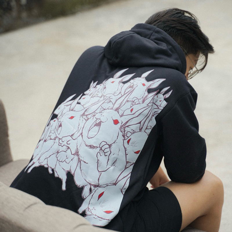 Rabbits Escape Hoodie