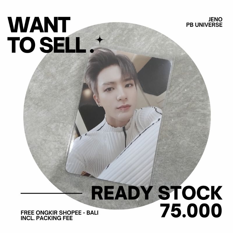 PHOTOCARD - JENO - UNIVERSE PHOTOBOOK