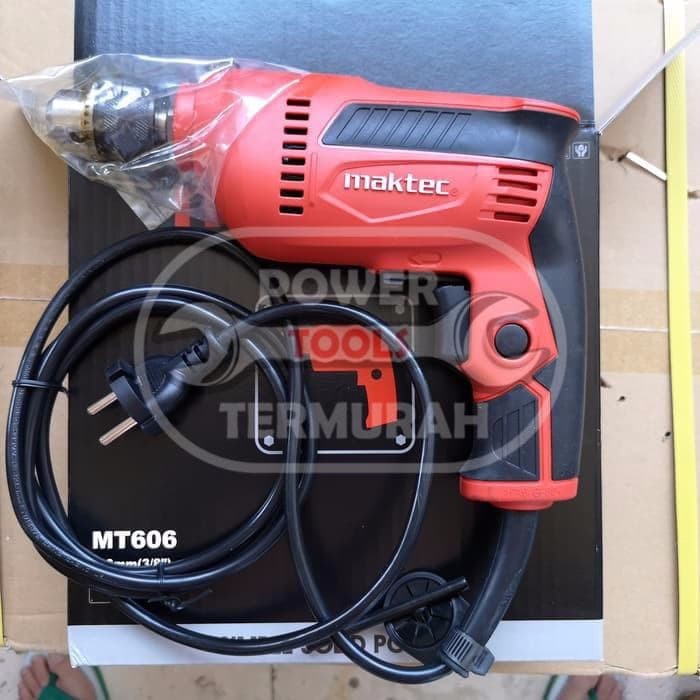 

MESIN BOR BESI KAYU 10 MM MAKTEC MT 606 MT606 MAKASSAR GARANSI