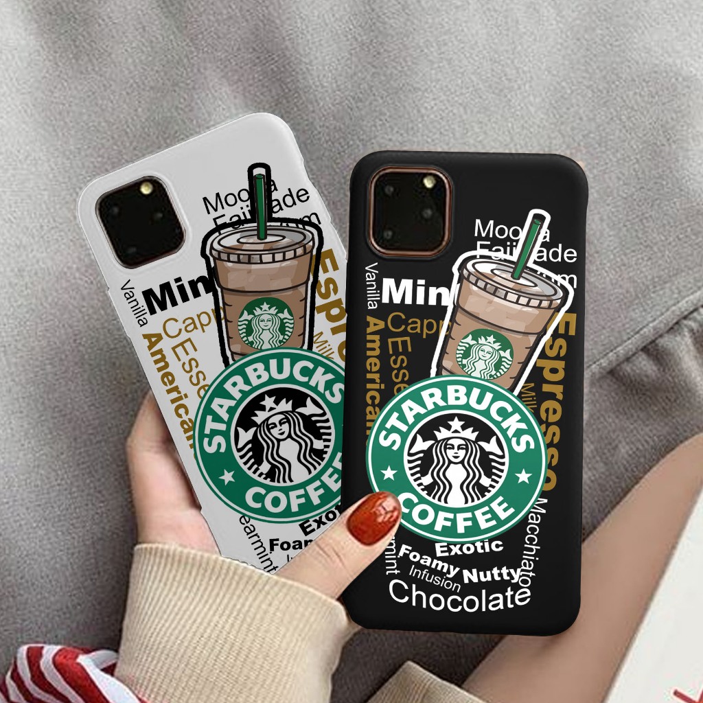 Case Hp For Vivo Y27 Y36 Y27S Y17S X50 Y15S Y16 Y12 Y20S Y12S Y21S Y51 2020 Y91 Motif Starbuck Premi