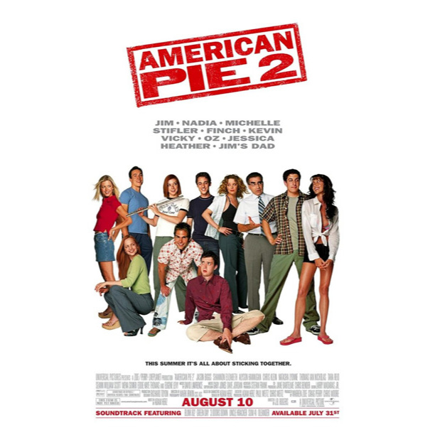 Kaset D V D Americ@n Pie 2 (2OO1)