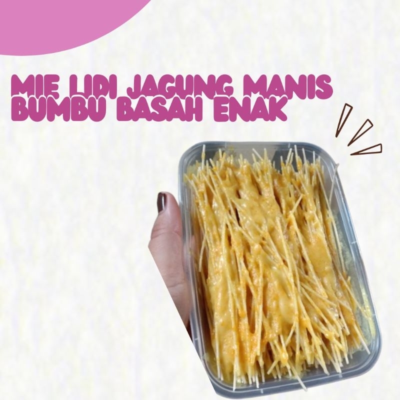 

MIE LIDI JAGUNG MANIS BUMBU BASAH BUKET ENAK PERBOX 500ML|MAKANAN INSTAN|MAKANAN GURIH|SNACK BOX|CEMILAN ENAK