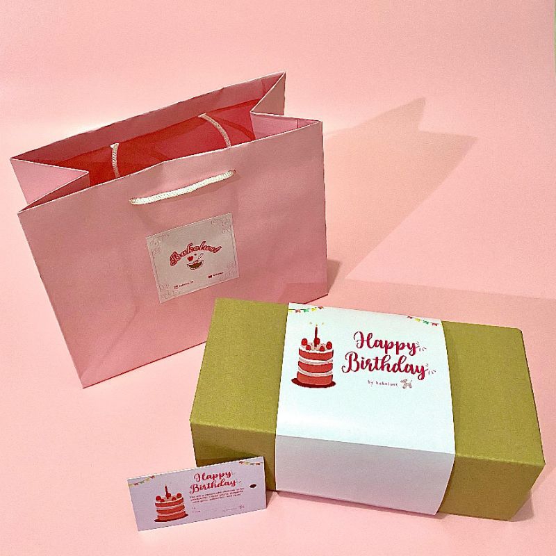 

BRONIES Bitsy Brownie By Bakelust - Birthday Hampers Kado Hadiah Ulang Tahun