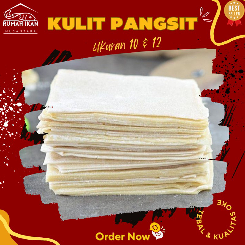 

Kulit pangsit murah ukuran 10 & 12/ Kulit pangsit 500gr