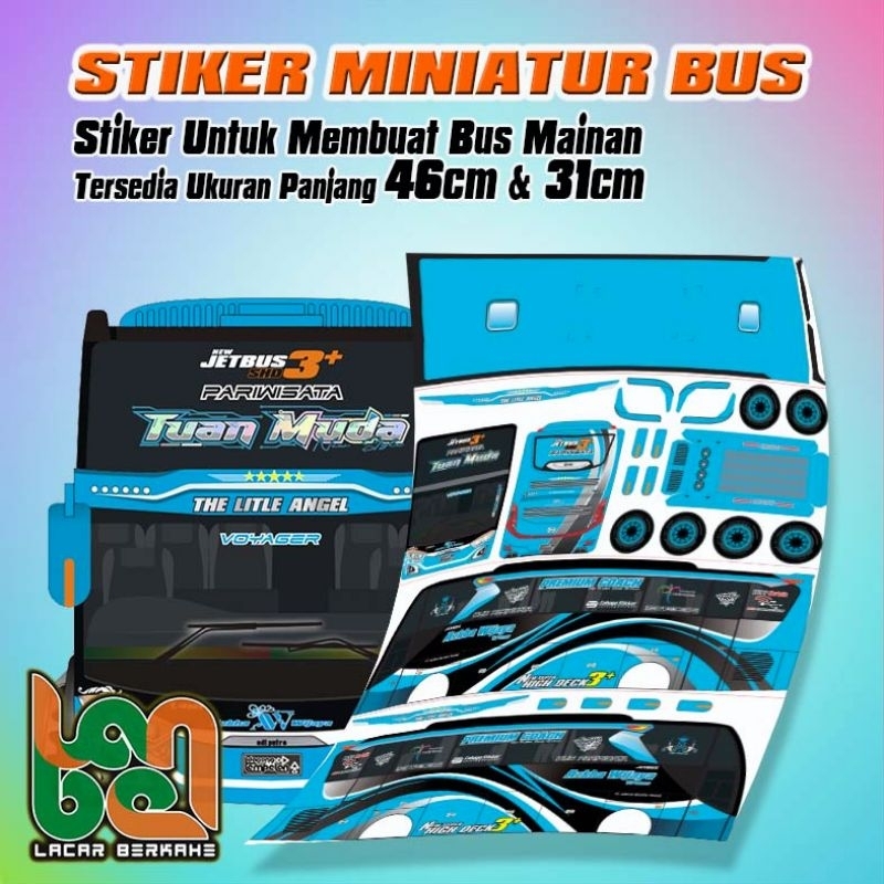 stiker pola bus Tuan Muda