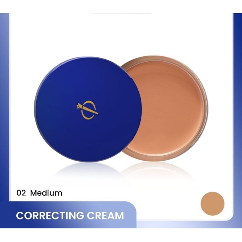Inez Correcting Cream Foundation bedak basah alas bedak padat