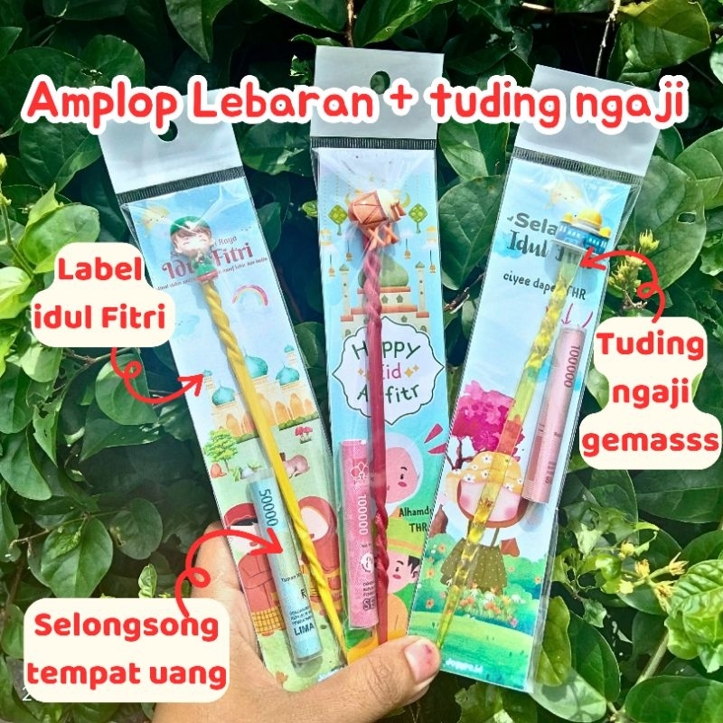 

Amplop Lebaran Unik Kekinian Tuding Ngaji Kalam Karakter Hampers Lebaran Souvenir Ulang Tahun