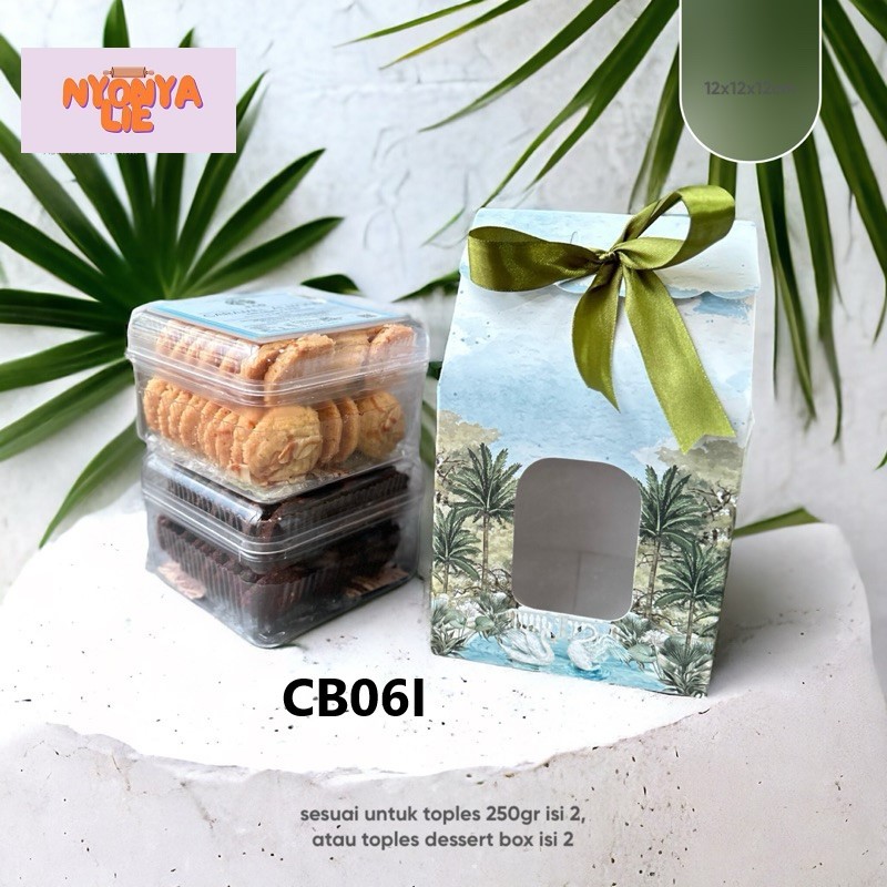 

CB06 Carla Box AL AQSA Idul Fitri Hari Raya Haji Hampers Parcel 12x12x12cm