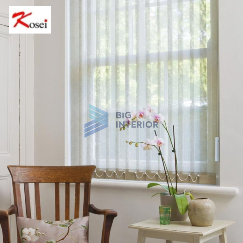 Vertical Blinds - KOSEI - Tirai Lipat -Tirai kantor- Tirai rumah-Tirai Minimalis