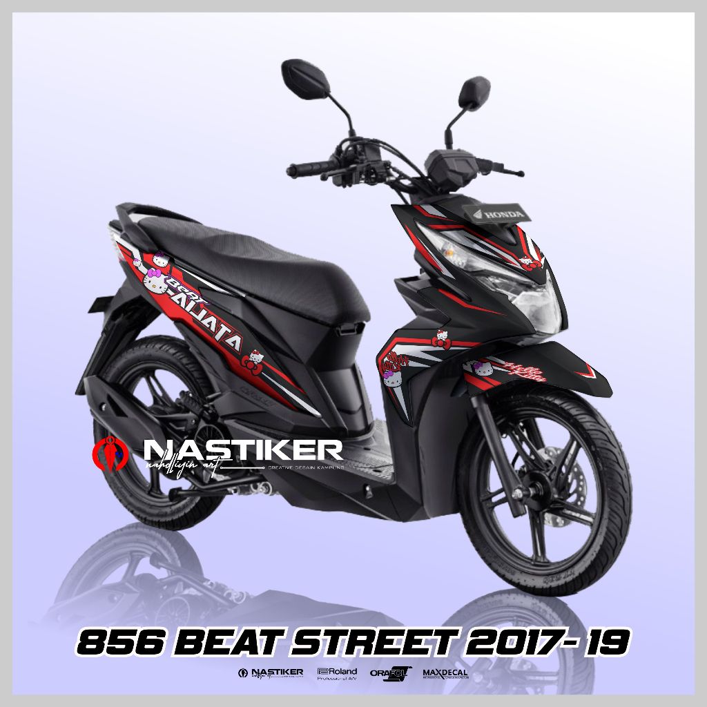 Stiker Decal Beat street 2017-2019 helokity Sticker Decal beat street 2017 2018 2019  Beat hellokity