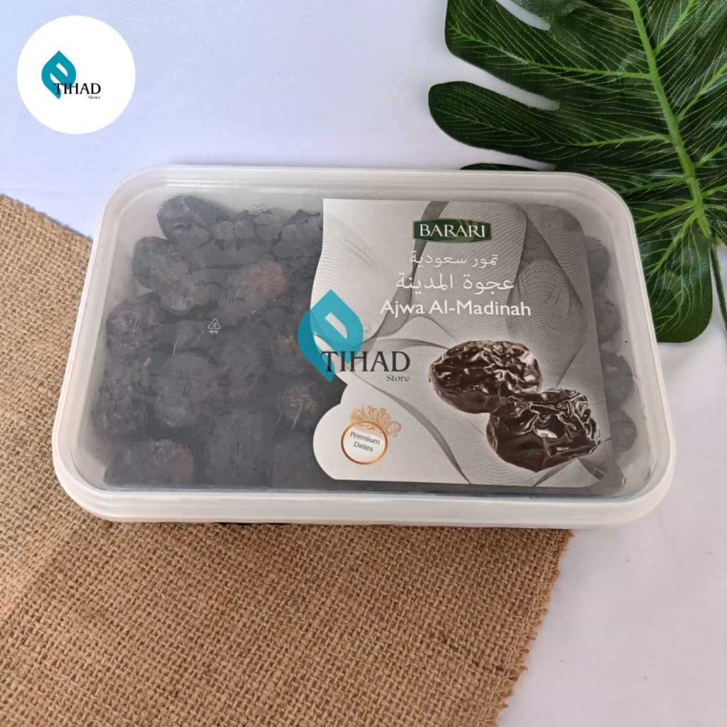 

Kurma BARARI AJWA AL MADINAH 500gr Premium Dates