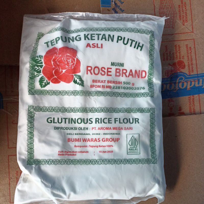 

Tepung Ketan Rose Brand 500g