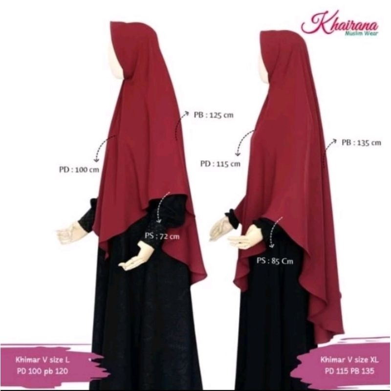 Khimar Khairana Model V